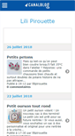 Mobile Screenshot of lilipirouette.canalblog.com