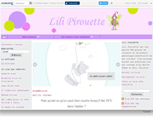 Tablet Screenshot of lilipirouette.canalblog.com