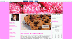 Desktop Screenshot of lacuisinedecaro.canalblog.com
