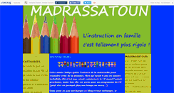 Desktop Screenshot of madrassatoun.canalblog.com