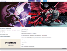 Tablet Screenshot of dessinsetdragons.canalblog.com