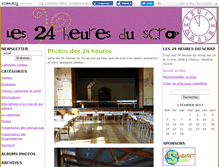 Tablet Screenshot of 24heuresduscrap.canalblog.com