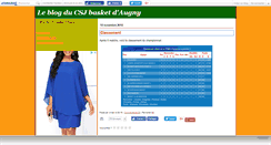 Desktop Screenshot of csjbasket.canalblog.com