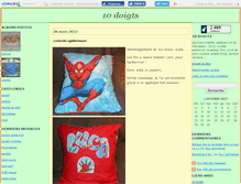Tablet Screenshot of 10doigts.canalblog.com