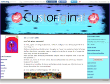 Tablet Screenshot of custoriginal.canalblog.com