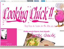 Tablet Screenshot of cookingchiick.canalblog.com
