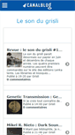 Mobile Screenshot of grisli.canalblog.com