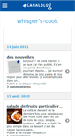 Mobile Screenshot of cookinaddict.canalblog.com