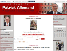 Tablet Screenshot of patrickallemand.canalblog.com