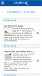 Mobile Screenshot of lemoulinascrap1.canalblog.com