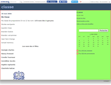 Tablet Screenshot of classe1.canalblog.com