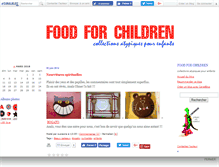 Tablet Screenshot of foodforchildren.canalblog.com