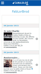 Mobile Screenshot of fablorbrod.canalblog.com