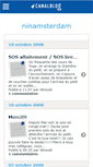 Mobile Screenshot of ninamsterdam.canalblog.com