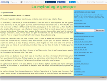 Tablet Screenshot of mythologiegreco.canalblog.com