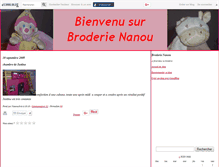 Tablet Screenshot of broderienanou24.canalblog.com