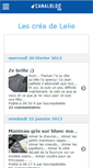 Mobile Screenshot of lescreadelelie.canalblog.com