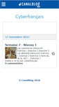 Mobile Screenshot of cyberfrancais.canalblog.com