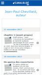 Mobile Screenshot of jpaulchevillard.canalblog.com