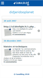 Mobile Screenshot of didjemigouridoo.canalblog.com