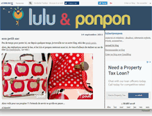 Tablet Screenshot of luluetponpon.canalblog.com