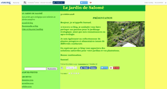Desktop Screenshot of lejardindesalome.canalblog.com