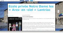 Desktop Screenshot of ecoleprilantriac.canalblog.com