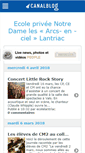 Mobile Screenshot of ecoleprilantriac.canalblog.com