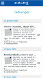 Mobile Screenshot of letranger.canalblog.com