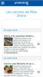 Mobile Screenshot of missdiane.canalblog.com