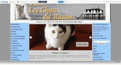 Desktop Screenshot of leschatsdubassin.canalblog.com