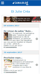 Mobile Screenshot of etjuliecrea.canalblog.com