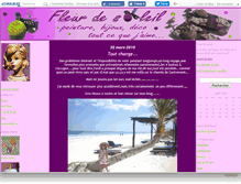 Tablet Screenshot of fleurdesoleil.canalblog.com
