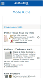 Mobile Screenshot of modeandcie.canalblog.com