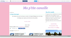 Desktop Screenshot of maptitecanaille.canalblog.com