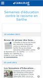 Mobile Screenshot of diversite72.canalblog.com