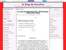 Tablet Screenshot of cuisinebouchra.canalblog.com