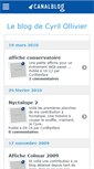 Mobile Screenshot of cyrilo.canalblog.com