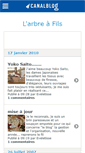 Mobile Screenshot of eveletisse.canalblog.com
