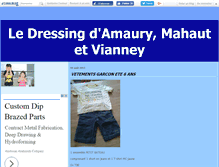 Tablet Screenshot of amaurymahaut.canalblog.com