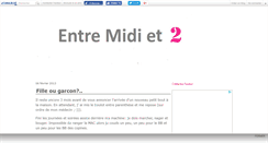 Desktop Screenshot of entremidiet2.canalblog.com