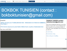 Tablet Screenshot of bokboktunisien.canalblog.com
