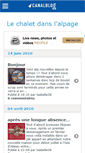 Mobile Screenshot of lamontagnarde.canalblog.com