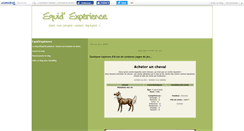 Desktop Screenshot of equidexperience.canalblog.com