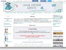 Tablet Screenshot of japancouture.canalblog.com
