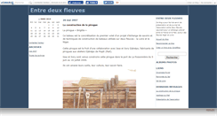 Desktop Screenshot of entredeuxfleuves.canalblog.com