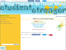 Tablet Screenshot of etudiantetranger.canalblog.com