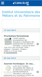 Mobile Screenshot of iumptroyes.canalblog.com
