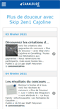 Mobile Screenshot of plusdedouceur.canalblog.com