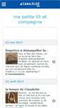 Mobile Screenshot of mapetitelilietco.canalblog.com